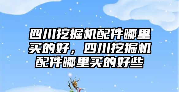 四川挖掘機配件哪里買的好，四川挖掘機配件哪里買的好些