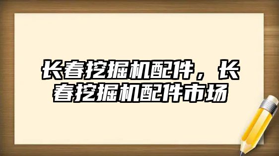 長春挖掘機配件，長春挖掘機配件市場