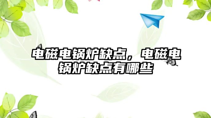 電磁電鍋爐缺點，電磁電鍋爐缺點有哪些