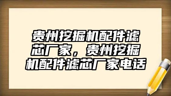 貴州挖掘機配件濾芯廠家，貴州挖掘機配件濾芯廠家電話