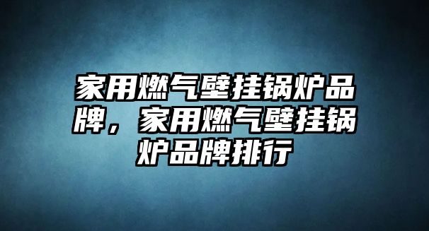 家用燃?xì)獗趻戾仩t品牌，家用燃?xì)獗趻戾仩t品牌排行