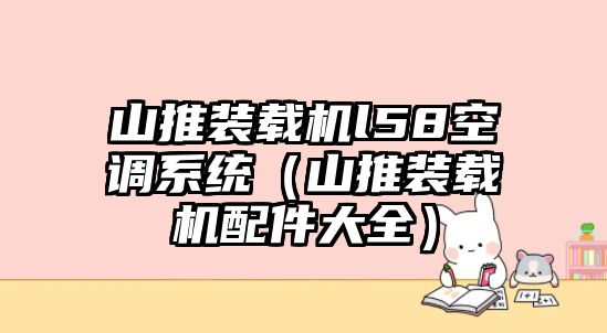 山推裝載機l58空調(diào)系統(tǒng)（山推裝載機配件大全）