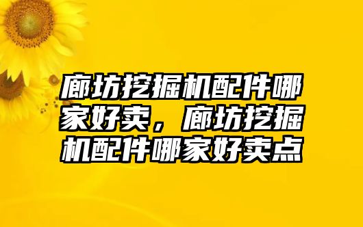 廊坊挖掘機(jī)配件哪家好賣(mài)，廊坊挖掘機(jī)配件哪家好賣(mài)點(diǎn)