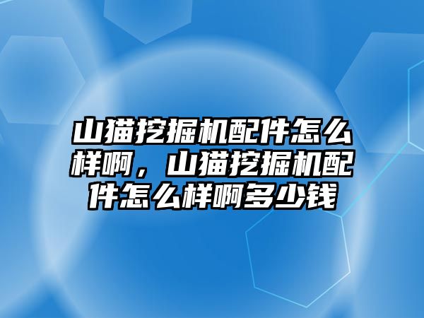 山貓挖掘機(jī)配件怎么樣啊，山貓挖掘機(jī)配件怎么樣啊多少錢