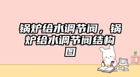 鍋爐給水調(diào)節(jié)閥，鍋爐給水調(diào)節(jié)閥結(jié)構(gòu)圖