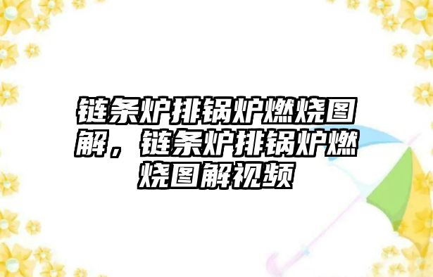 鏈條爐排鍋爐燃燒圖解，鏈條爐排鍋爐燃燒圖解視頻