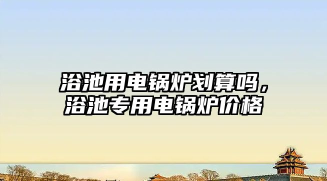 浴池用電鍋爐劃算嗎，浴池專用電鍋爐價格