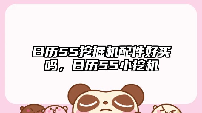 日歷55挖掘機(jī)配件好買(mǎi)嗎，日歷55小挖機(jī)