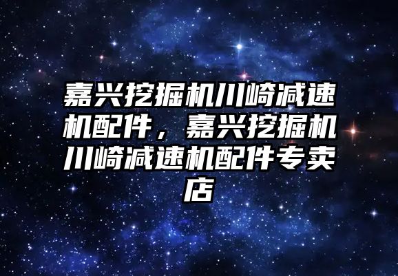 嘉興挖掘機川崎減速機配件，嘉興挖掘機川崎減速機配件專賣店