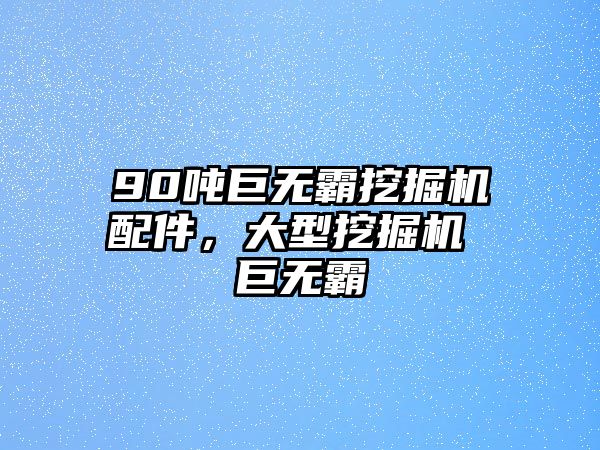 90噸巨無霸挖掘機(jī)配件，大型挖掘機(jī) 巨無霸