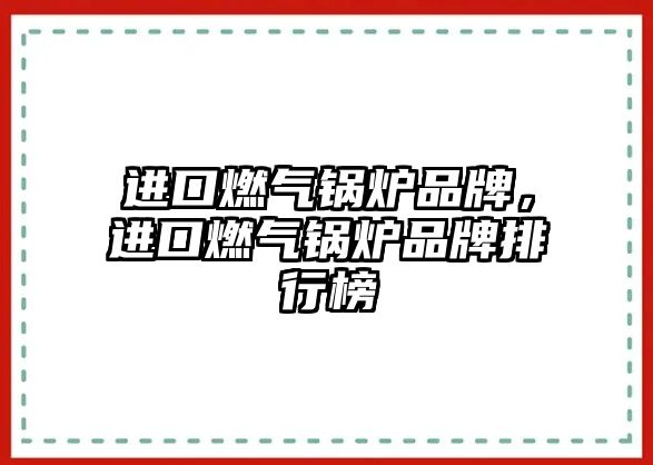 進口燃氣鍋爐品牌，進口燃氣鍋爐品牌排行榜