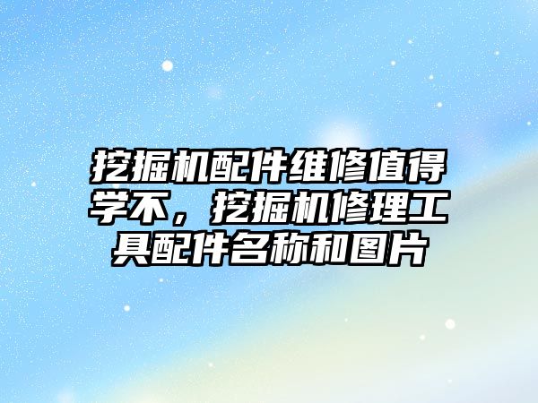 挖掘機配件維修值得學(xué)不，挖掘機修理工具配件名稱和圖片