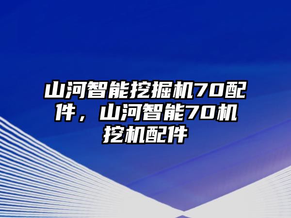 山河智能挖掘機(jī)70配件，山河智能70機(jī)挖機(jī)配件