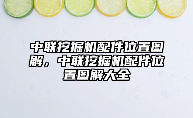 中聯(lián)挖掘機配件位置圖解，中聯(lián)挖掘機配件位置圖解大全