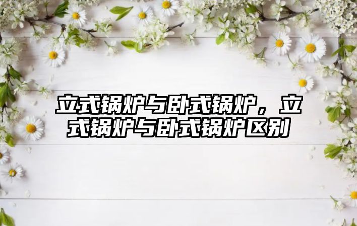 立式鍋爐與臥式鍋爐，立式鍋爐與臥式鍋爐區(qū)別