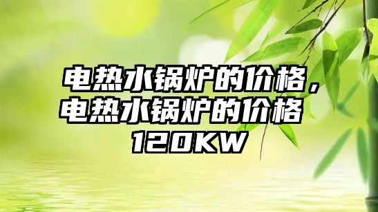 電熱水鍋爐的價(jià)格，電熱水鍋爐的價(jià)格 120KW