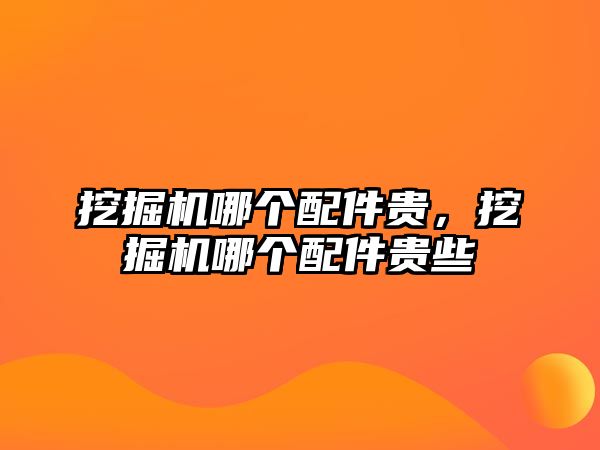 挖掘機(jī)哪個(gè)配件貴，挖掘機(jī)哪個(gè)配件貴些