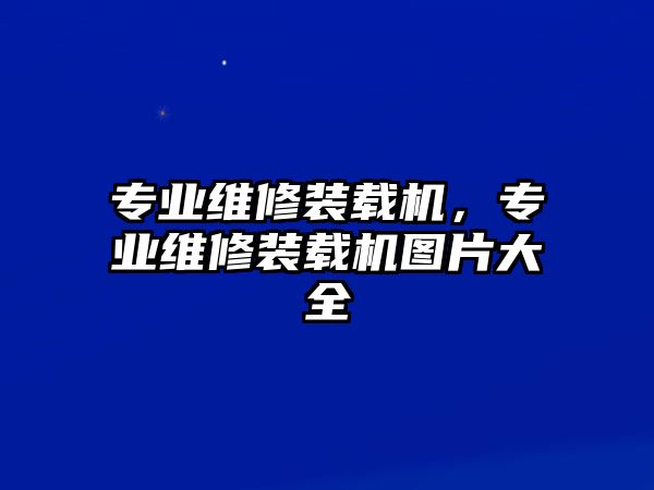 專業(yè)維修裝載機，專業(yè)維修裝載機圖片大全