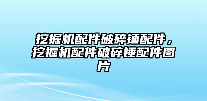 挖掘機配件破碎錘配件，挖掘機配件破碎錘配件圖片