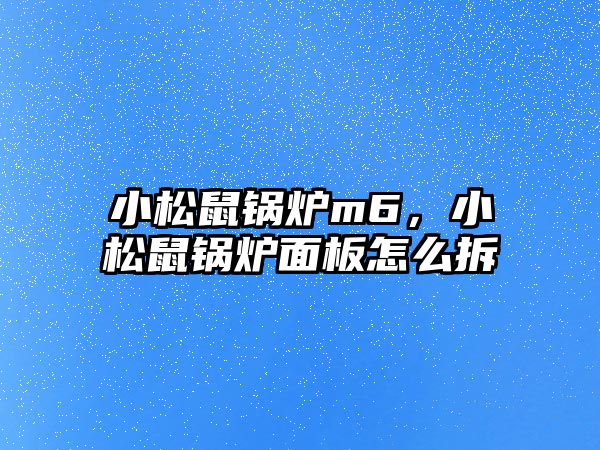 小松鼠鍋爐m6，小松鼠鍋爐面板怎么拆