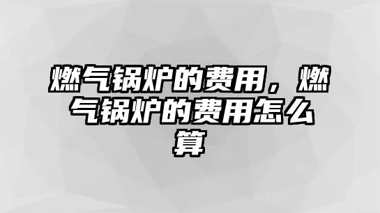 燃?xì)忮仩t的費(fèi)用，燃?xì)忮仩t的費(fèi)用怎么算