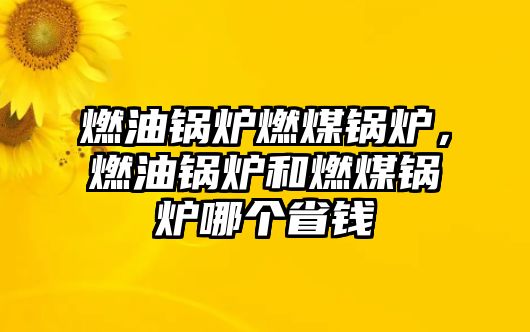 燃油鍋爐燃煤鍋爐，燃油鍋爐和燃煤鍋爐哪個省錢