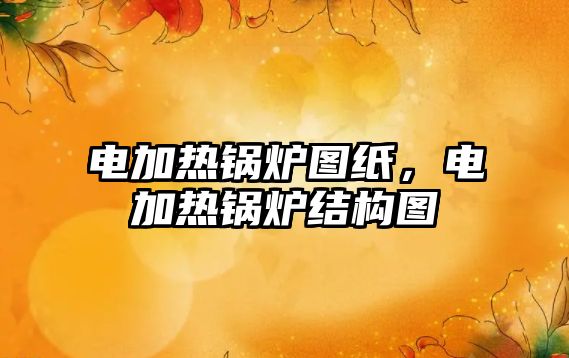 電加熱鍋爐圖紙，電加熱鍋爐結構圖