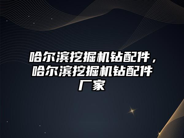 哈爾濱挖掘機鉆配件，哈爾濱挖掘機鉆配件廠家