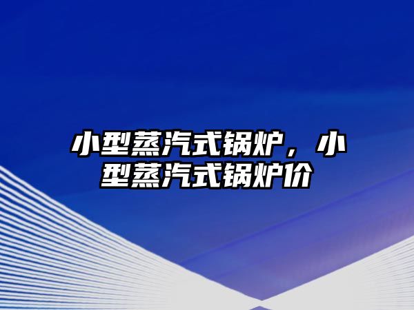 小型蒸汽式鍋爐，小型蒸汽式鍋爐價栿