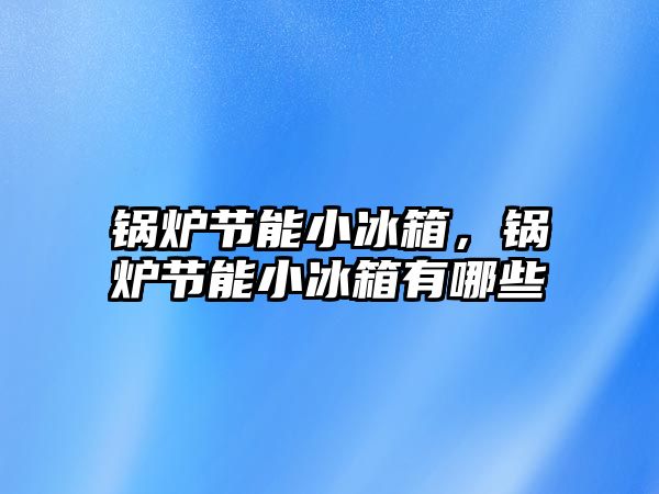 鍋爐節(jié)能小冰箱，鍋爐節(jié)能小冰箱有哪些