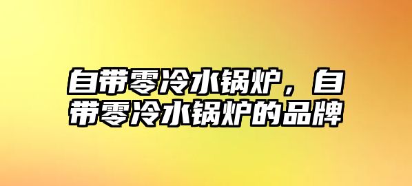 自帶零冷水鍋爐，自帶零冷水鍋爐的品牌