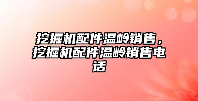 挖掘機配件溫嶺銷售，挖掘機配件溫嶺銷售電話