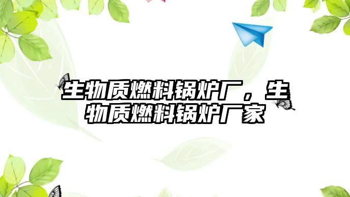 生物質(zhì)燃料鍋爐廠，生物質(zhì)燃料鍋爐廠家