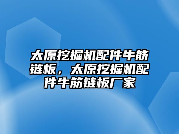 太原挖掘機(jī)配件牛筋鏈板，太原挖掘機(jī)配件牛筋鏈板廠家