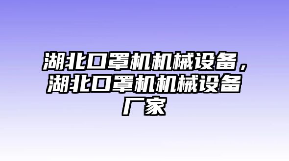 湖北口罩機(jī)機(jī)械設(shè)備，湖北口罩機(jī)機(jī)械設(shè)備廠家