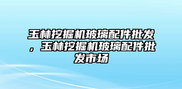 玉林挖掘機玻璃配件批發(fā)，玉林挖掘機玻璃配件批發(fā)市場