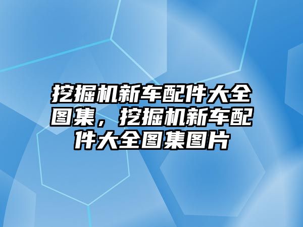 挖掘機(jī)新車配件大全圖集，挖掘機(jī)新車配件大全圖集圖片