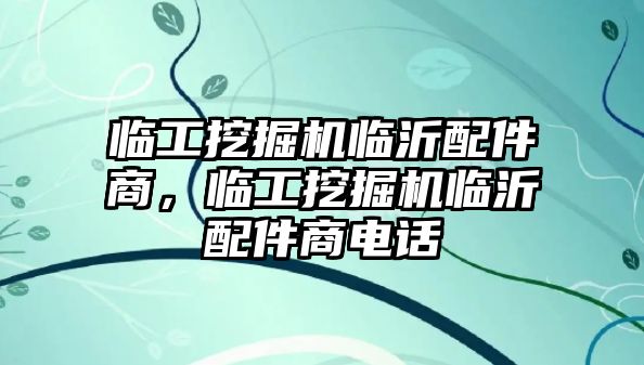 臨工挖掘機(jī)臨沂配件商，臨工挖掘機(jī)臨沂配件商電話