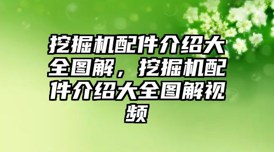 挖掘機(jī)配件介紹大全圖解，挖掘機(jī)配件介紹大全圖解視頻