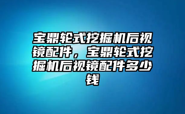 寶鼎輪式挖掘機(jī)后視鏡配件，寶鼎輪式挖掘機(jī)后視鏡配件多少錢