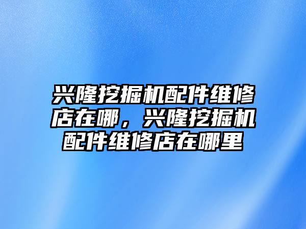 興隆挖掘機(jī)配件維修店在哪，興隆挖掘機(jī)配件維修店在哪里