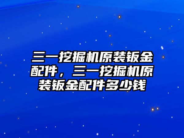 三一挖掘機(jī)原裝鈑金配件，三一挖掘機(jī)原裝鈑金配件多少錢