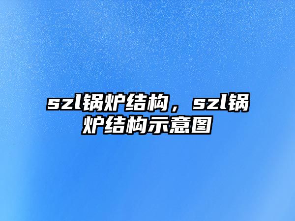 szl鍋爐結(jié)構(gòu)，szl鍋爐結(jié)構(gòu)示意圖