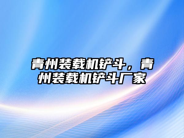 青州裝載機(jī)鏟斗，青州裝載機(jī)鏟斗廠家