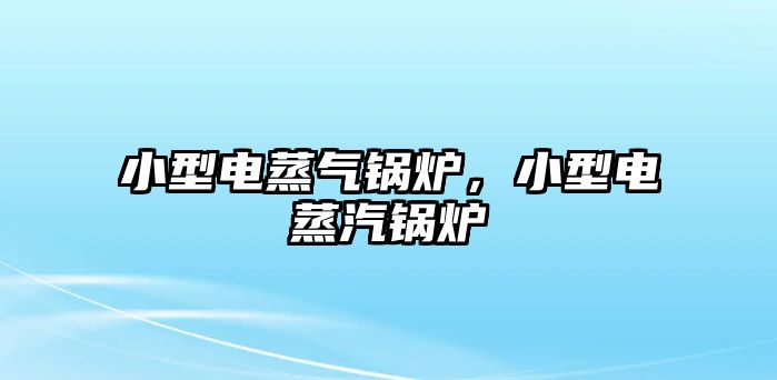 小型電蒸氣鍋爐，小型電蒸汽鍋爐