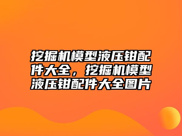 挖掘機模型液壓鉗配件大全，挖掘機模型液壓鉗配件大全圖片