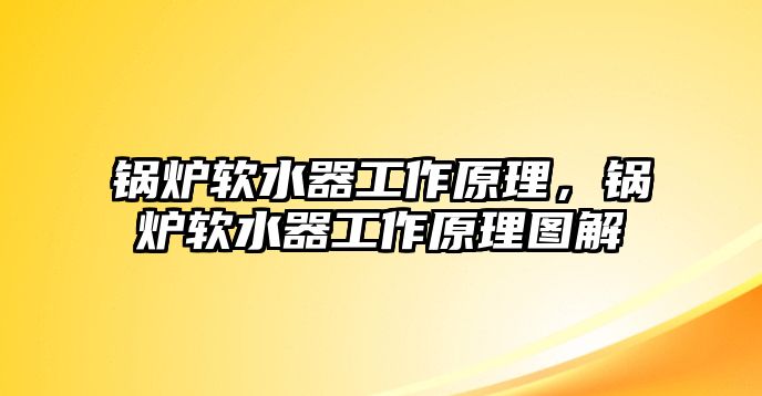 鍋爐軟水器工作原理，鍋爐軟水器工作原理圖解