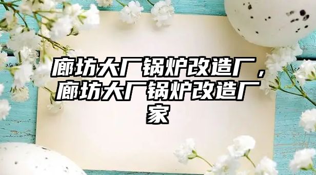 廊坊大廠鍋爐改造廠，廊坊大廠鍋爐改造廠家