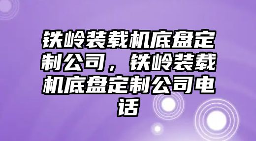 鐵嶺裝載機(jī)底盤定制公司，鐵嶺裝載機(jī)底盤定制公司電話