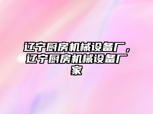 遼寧廚房機(jī)械設(shè)備廠，遼寧廚房機(jī)械設(shè)備廠家